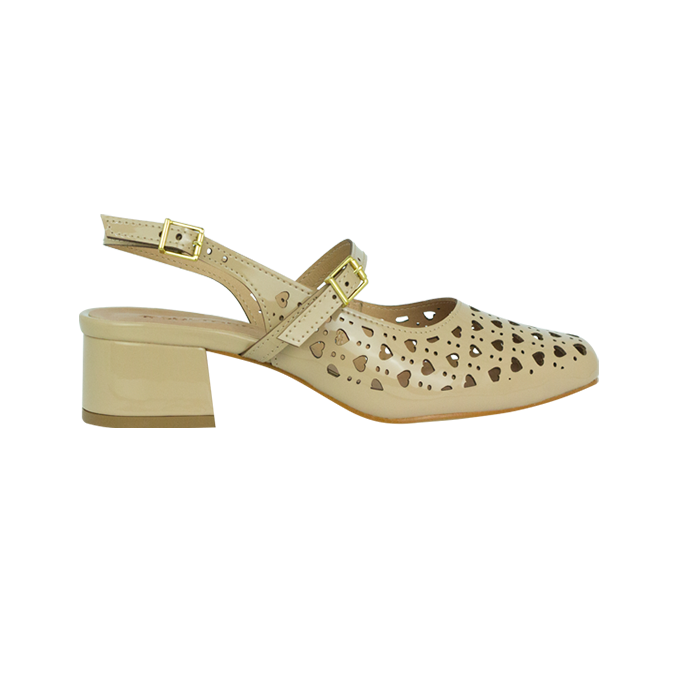 Scarpin Suzanna Amendoa