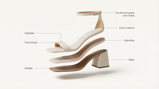 Anatomia do sapato perfeito: entenda cada parte e sua importância