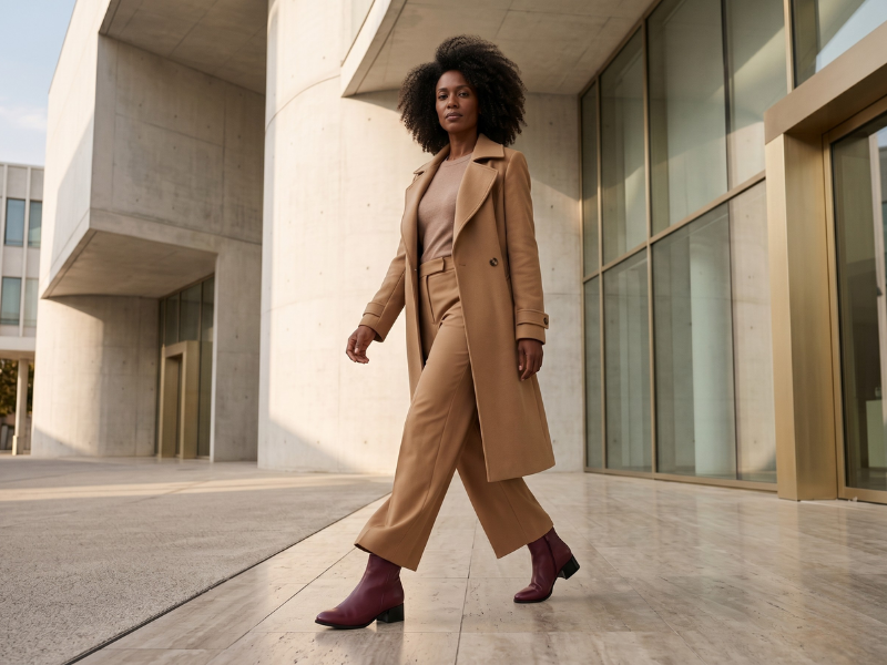 Bota Burgundy: a Cor do Inverno 2026 que Vai Dominar seu Feed