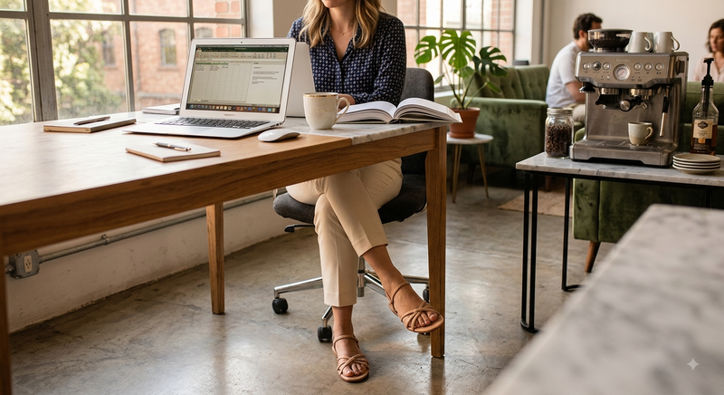 Rasteira Elegante: o Guia para Usar no Trabalho, Viagem e no Dia a Dia