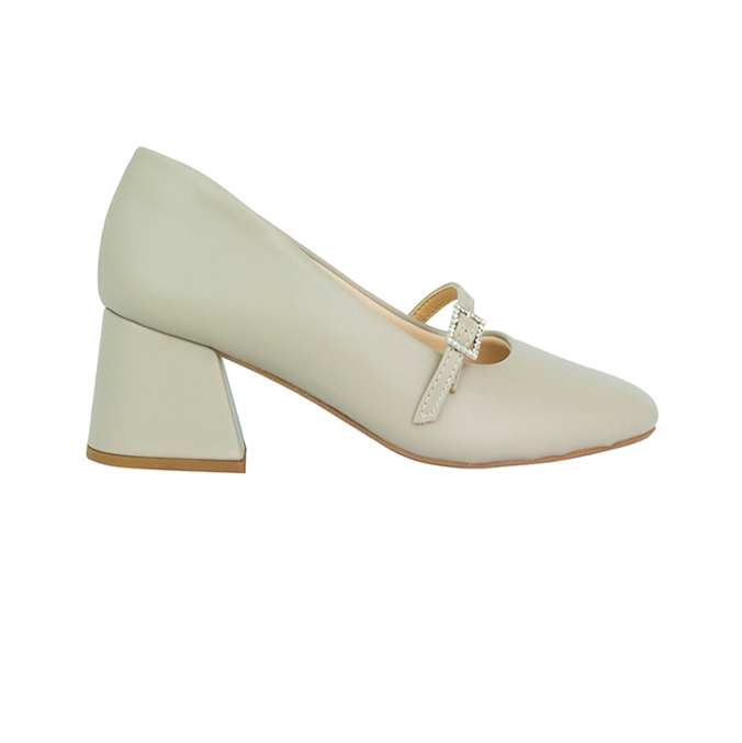 Scarpin Marlene 5 Cinza