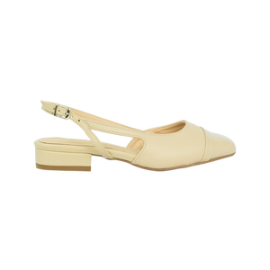 Sapatilha Vonda Flat Amendoa