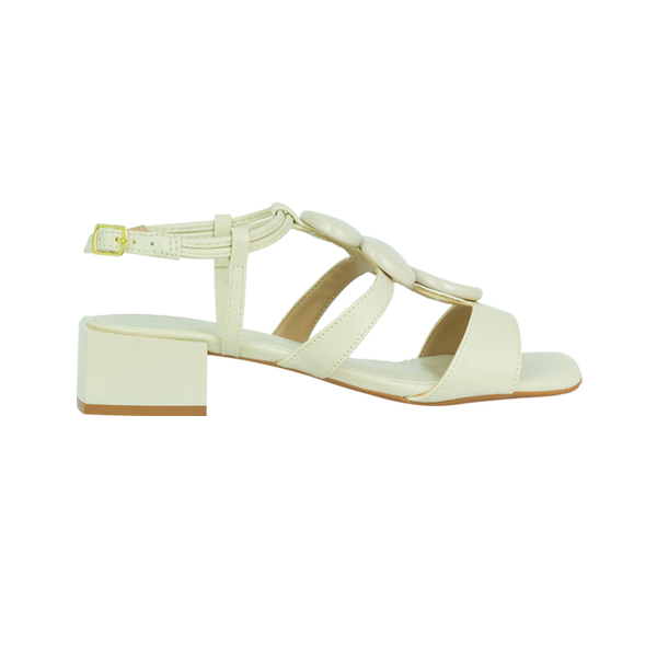 Sandálias Giordana Off White