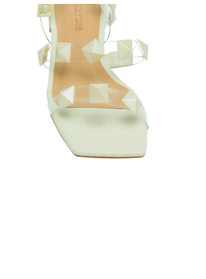 Rasteiras Mariza Flat Off White