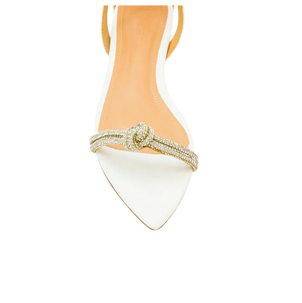 Rasteiras Flavia Flat Branco Np