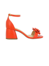 Sandálias Connie Low Coral