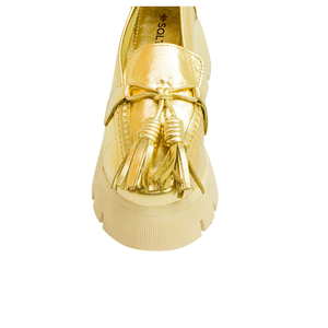 Mocassim Flora Dourado