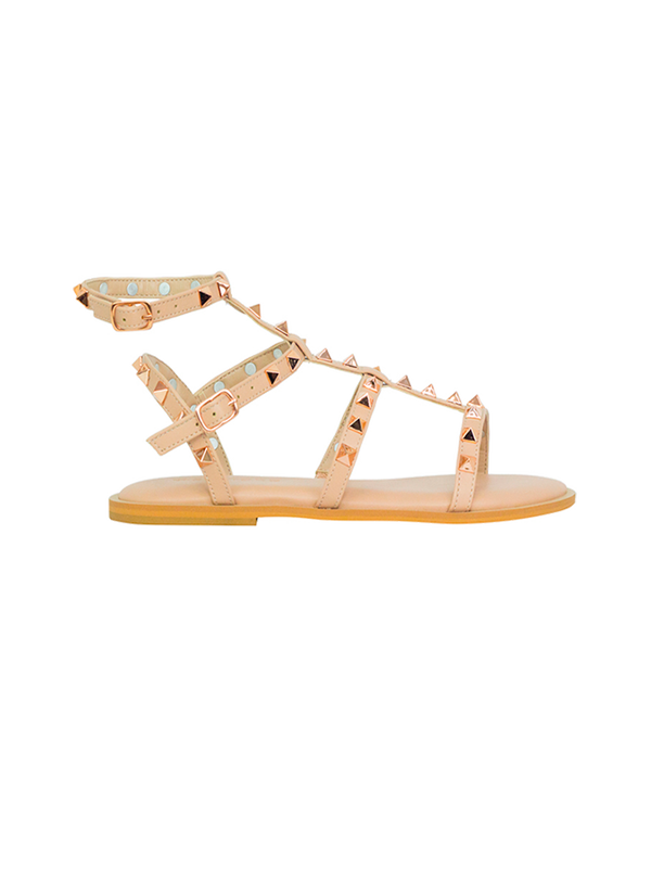 Rasteiras Joy Flat Nude