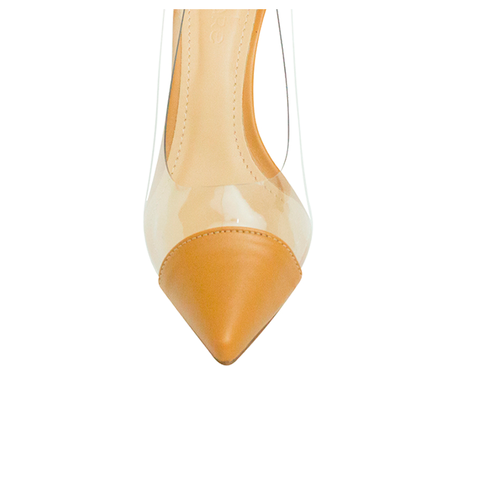 Scarpin Alice 8 Caramelo