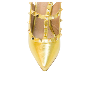 Scarpin Mona High Mt Dourado