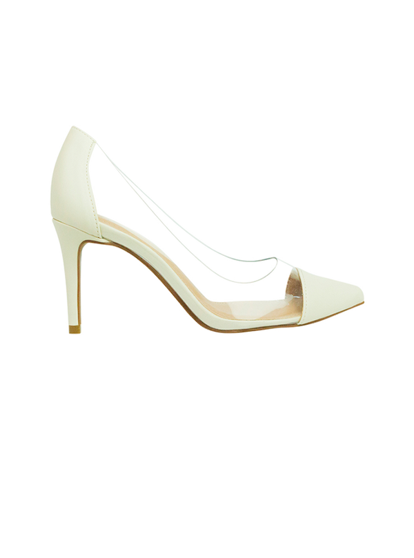 Scarpin Alice 8 Off White