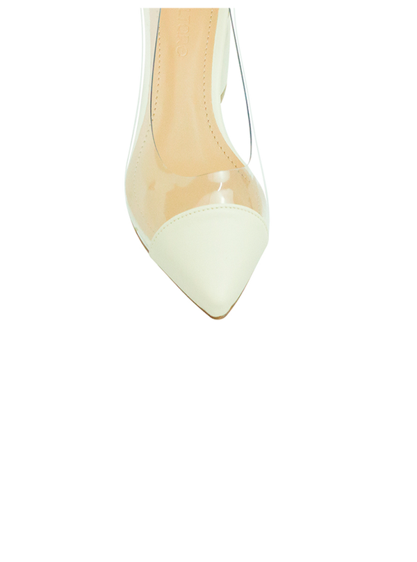 Scarpin Alice Off White