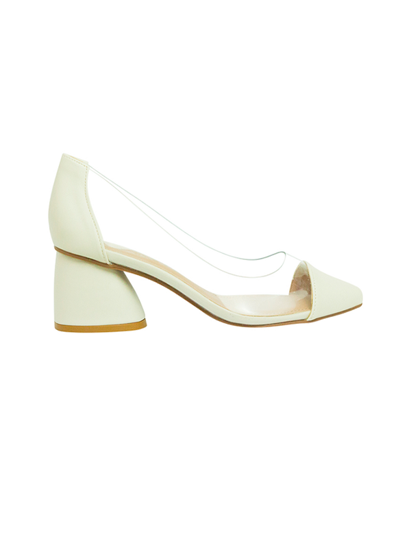 Scarpin Alice Off White