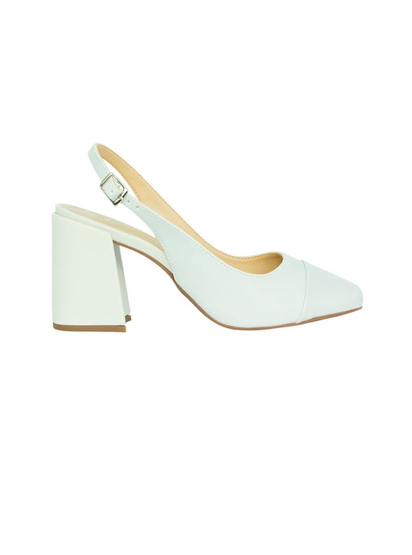 Scarpin Luiza Off White