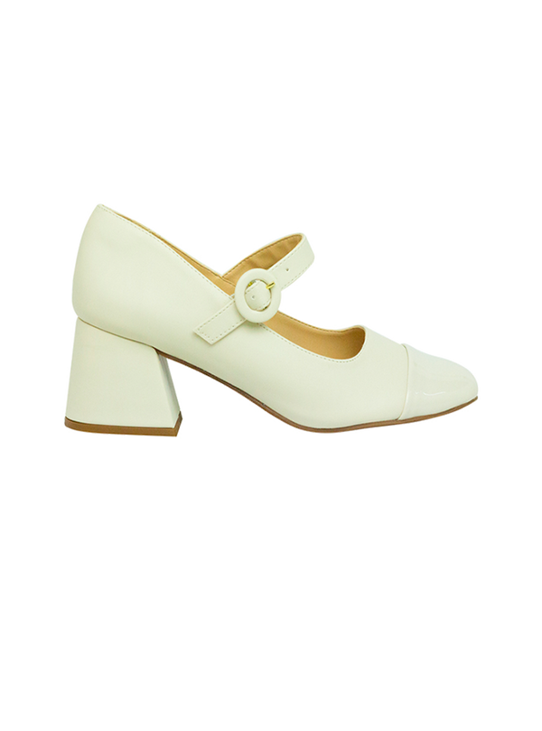 Scarpin Heloisa Low Off White