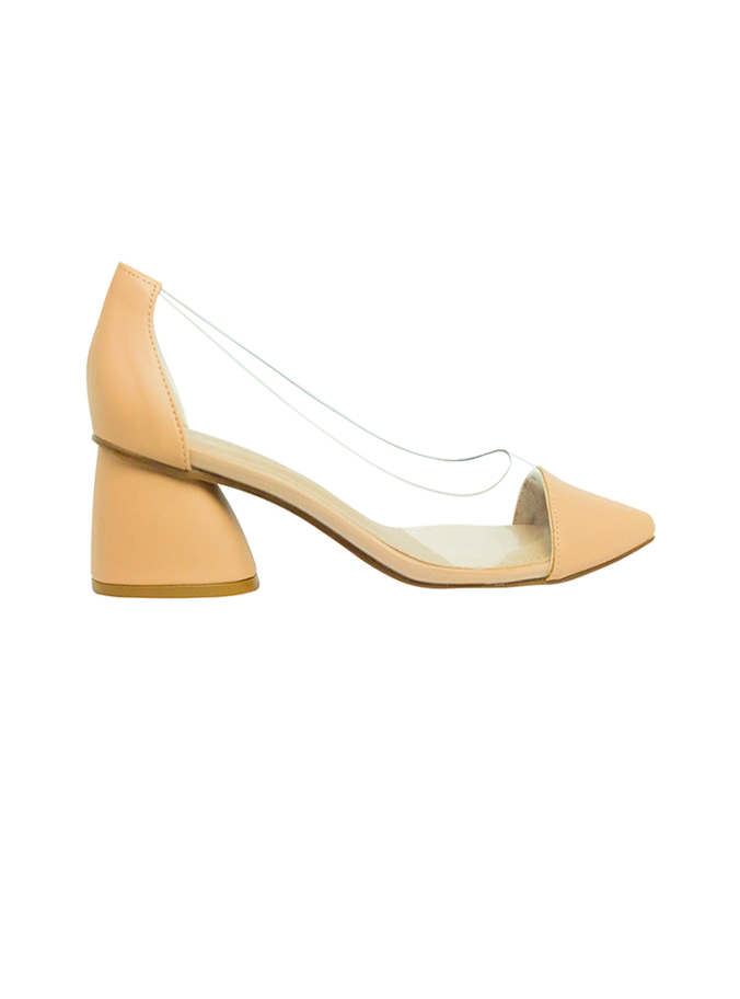 Scarpin Alice Nude