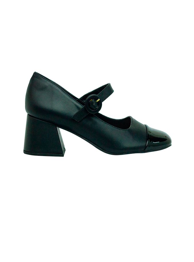 Scarpin Heloisa Low Preto