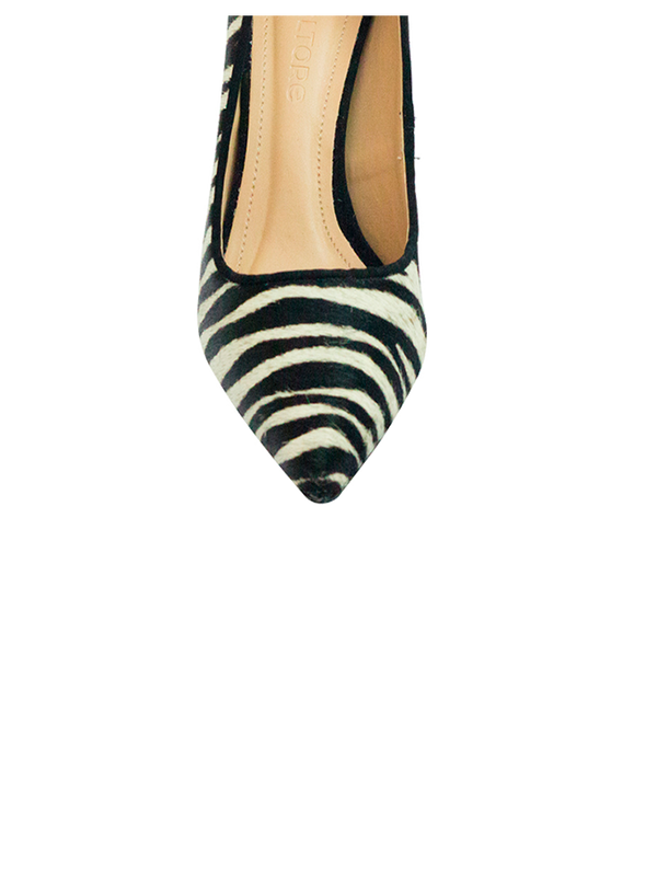 Scarpin Anita 8 P Zebra