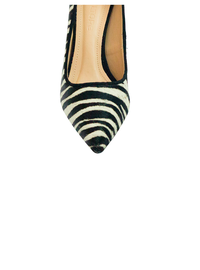 Scarpin Anita 8 P Zebra