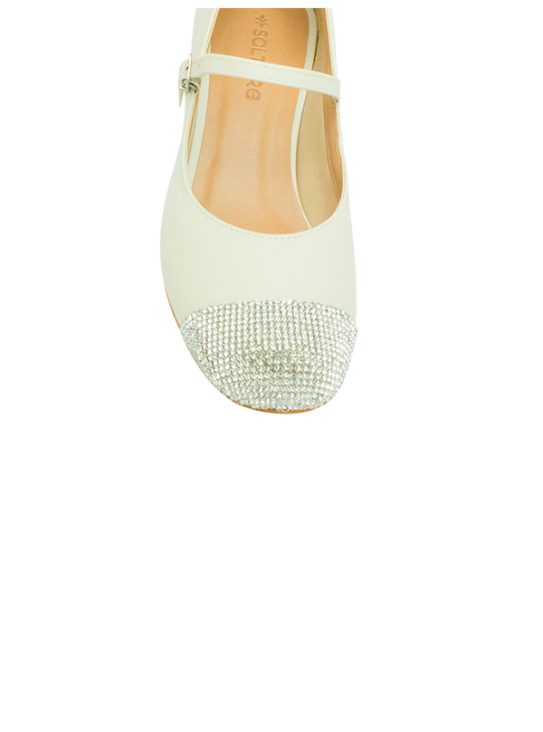 Scarpin Adrienne Off White