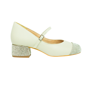 Scarpin Adrienne Off White