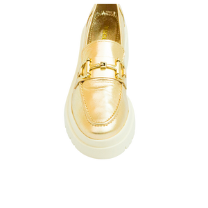 Mocassim Amora Bridao Dourado