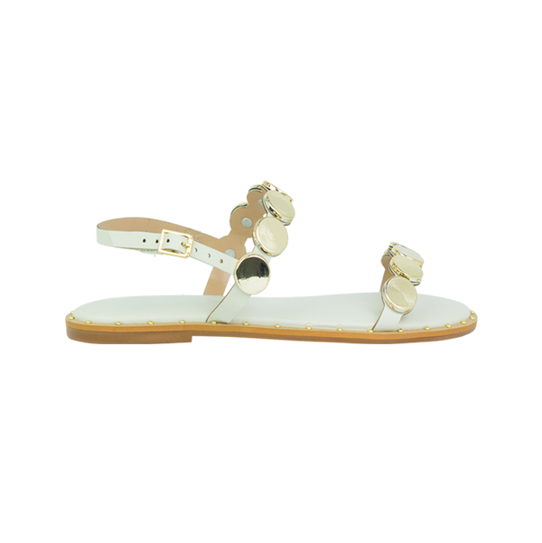 Rasteiras Zilda Off White