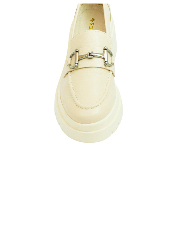 Mocassim Amora Bridao Off White