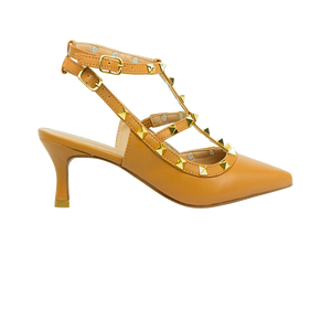 Scarpin Mona 5 Caramelo