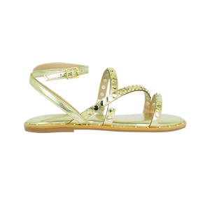 Rasteiras Saraiva Dourado