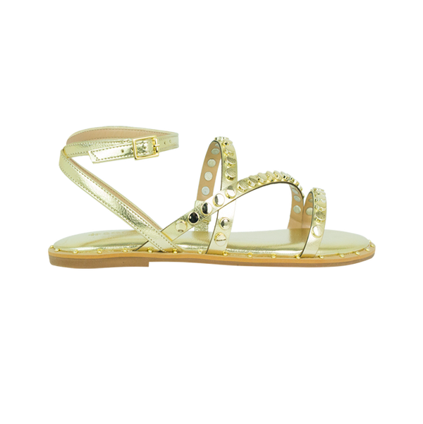 Rasteiras Saraiva Dourado