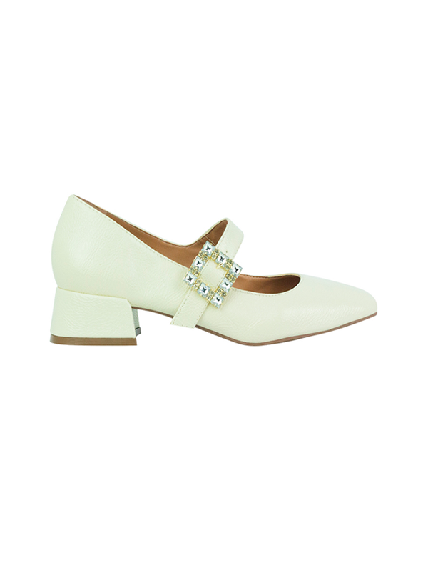 Scarpin Ayana Off White