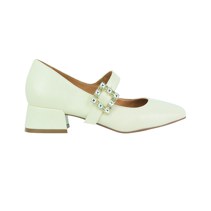 Scarpin Ayana Off White
