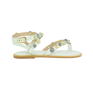 Rasteiras Samara Off White