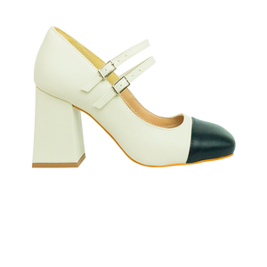 Scarpin Aurea New Off White