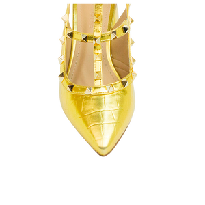 Scarpin Mona Low Dourado