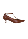 Scarpin Mia Whisky com T-Bar e Salto 5cm
