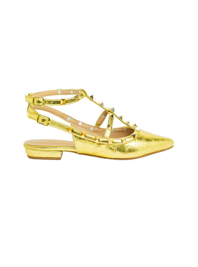 Sapatilhas Mona Flat Mt Dourado