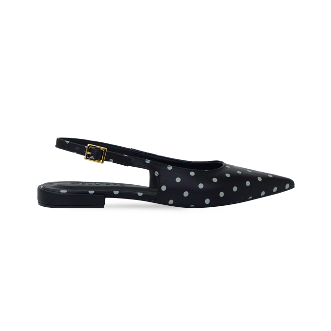 Sapatilha Leide Flat Preto