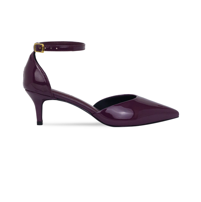 Scarpin Hannah Low Roxo
