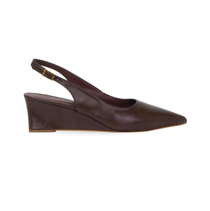 Scarpin Teodora Marrom
