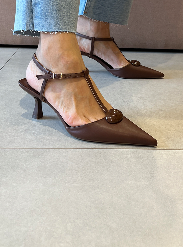 Scarpin Kiara Marrom