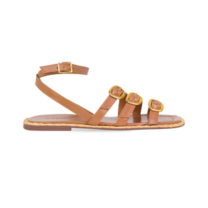 Rasteira Gaia Caramelo