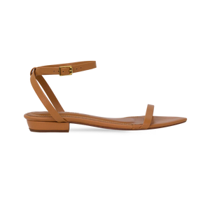 Rasteira Nati Flat Caramelo