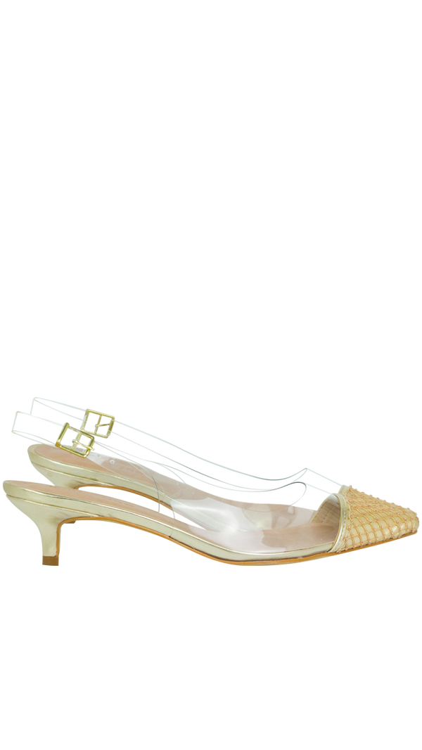 Scarpin Leslie Dourado