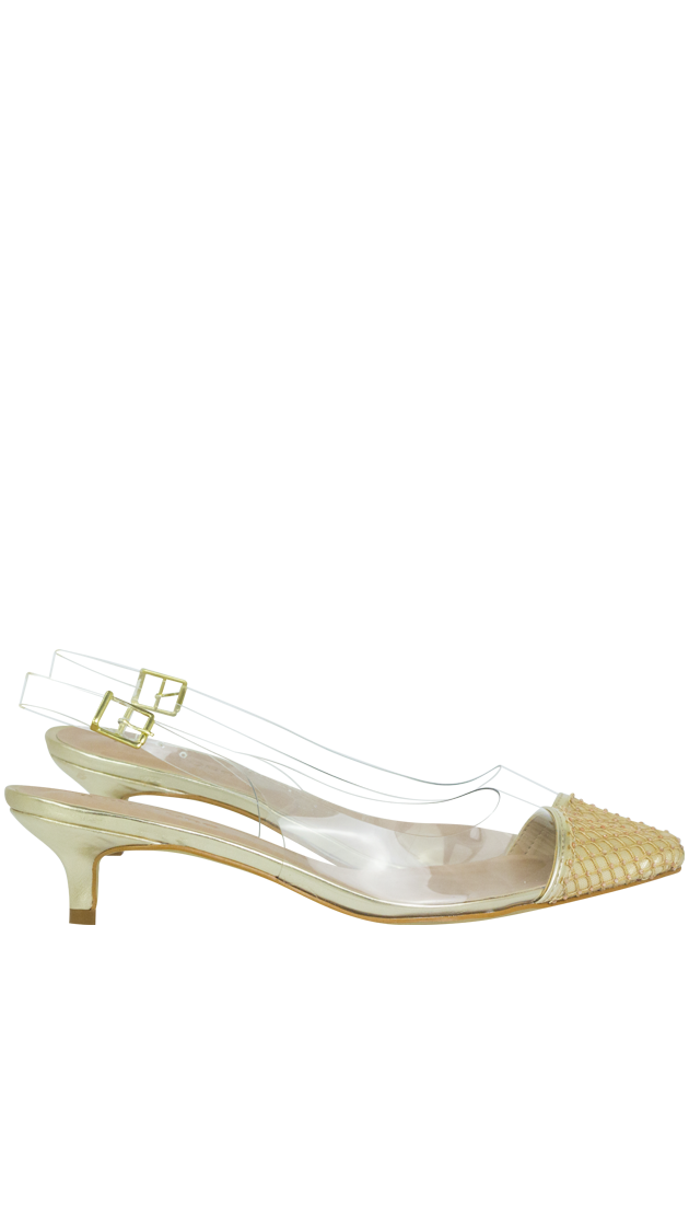 Scarpin Leslie Dourado