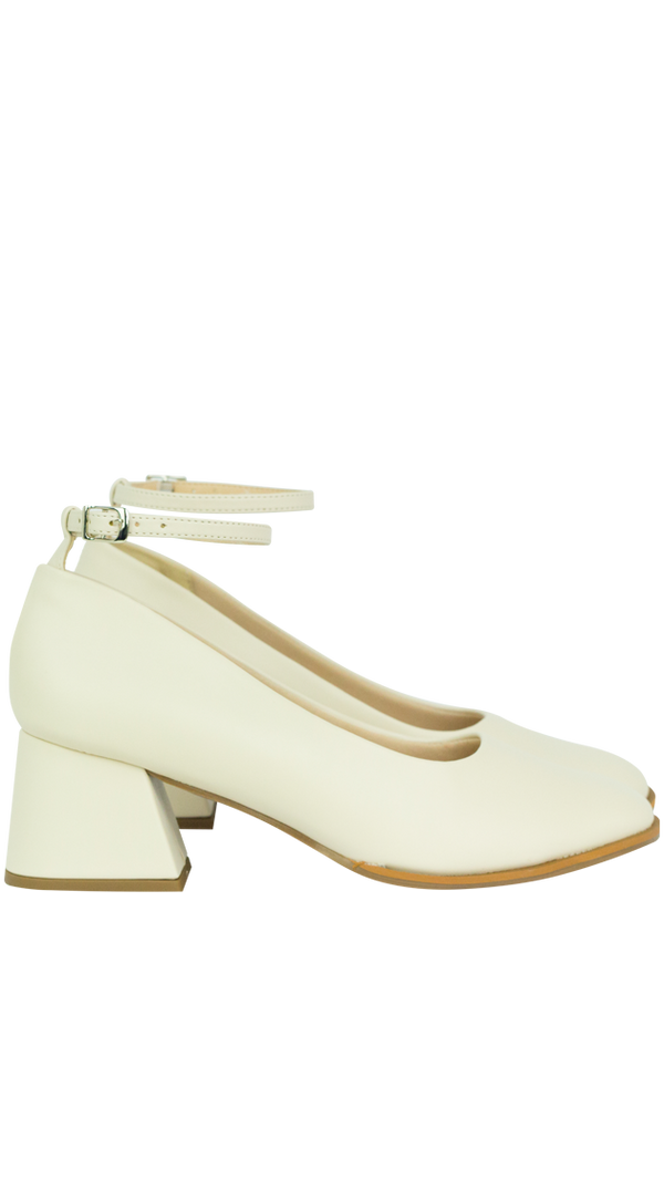 Scarpin Rosana 5 Creme