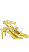 Scarpin Mona 8 Dourado