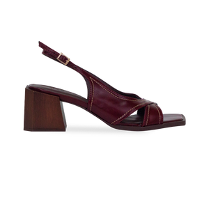 Sandália Dara Vinho
