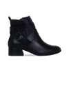 Botas Dillay Preto Cano Médio e Salto 4cm